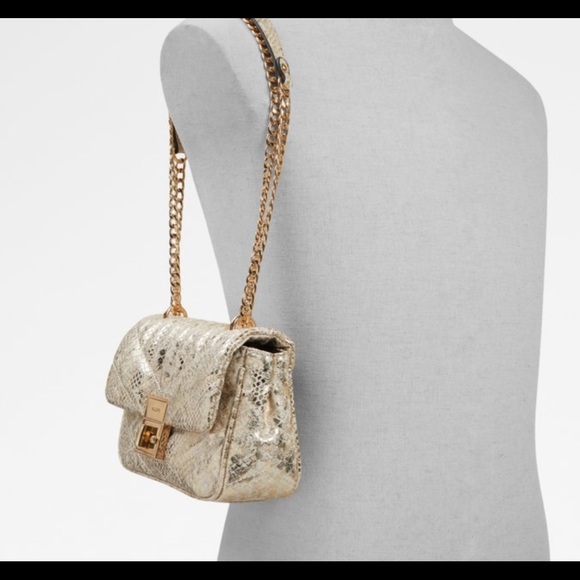 Aldo Gold Bag - Picture 5 of 6